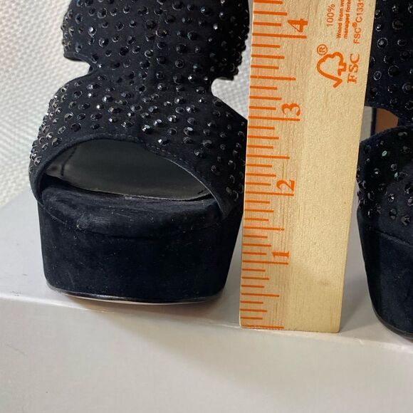 BCBGeneration platform gem ultra high heels leather uppers  7.5 gothcore - Picture 2 of 11